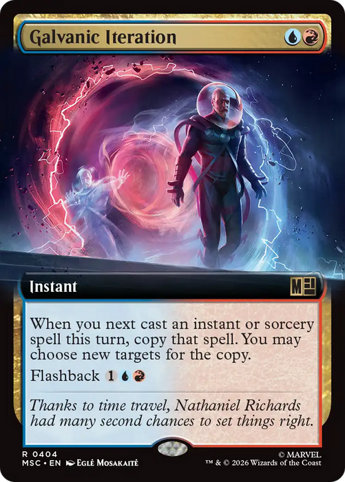Galvanic Iteration (Extended Art) [Marvel Super Heroes Commander]