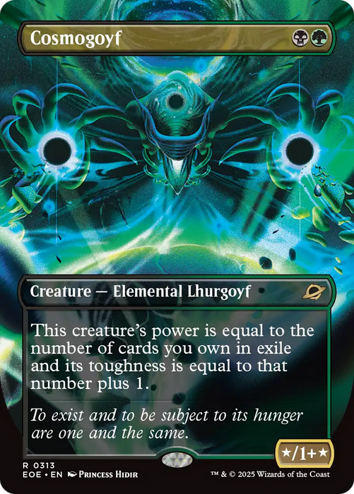 Cosmogoyf (Borderless) [Edge of Eternities]