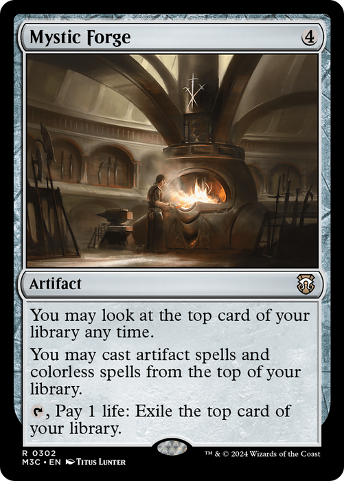 Mystic Forge (Ripple Foil) [Modern Horizons 3 Commander]