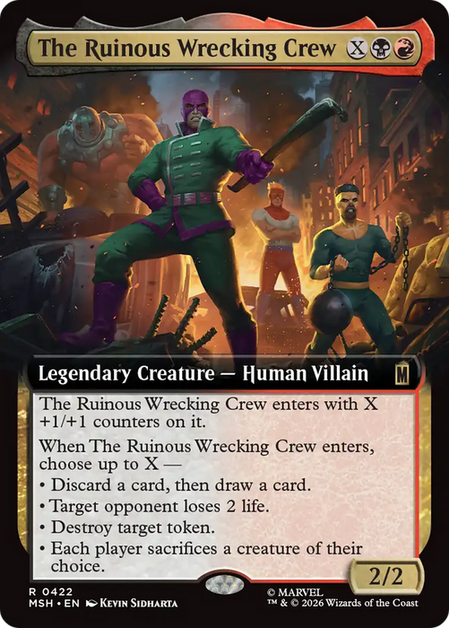 The Ruinous Wrecking Crew (Extended Art) [Marvel Super Heroes]