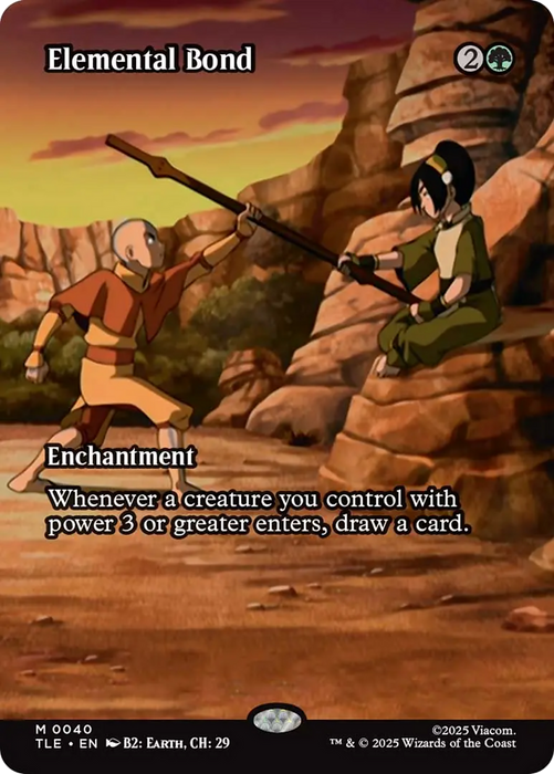 Elemental Bond (Borderless) [Avatar: The Last Airbender: Eternal-Legal]