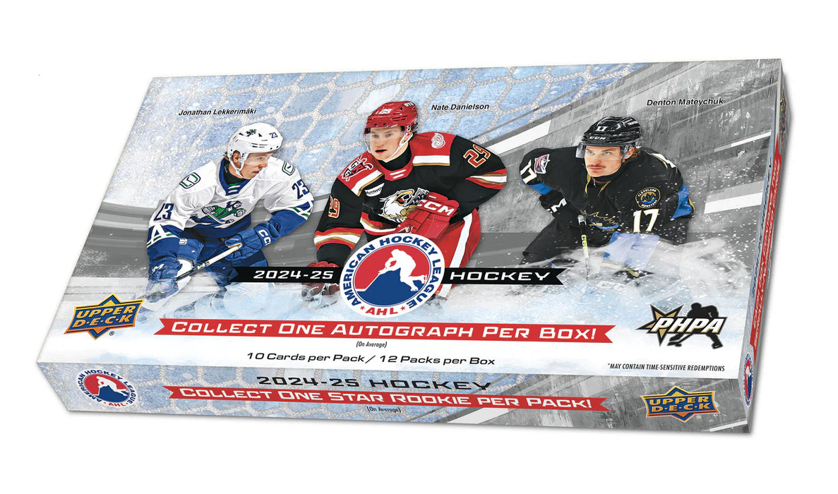 2024-25 Upper Deck AHL Hockey Hobby Box
