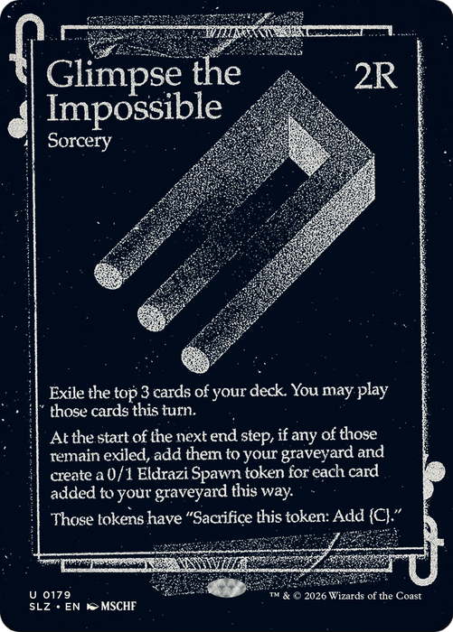Glimpse the Impossible (0300) [Secret Lair x MSCHF: The Zeta Set]