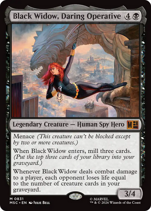 Black Widow, Daring Operative [Marvel Super Heroes Commander]