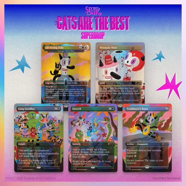 MTG - Toby’s Journey by Gary Baseman Foil Edition