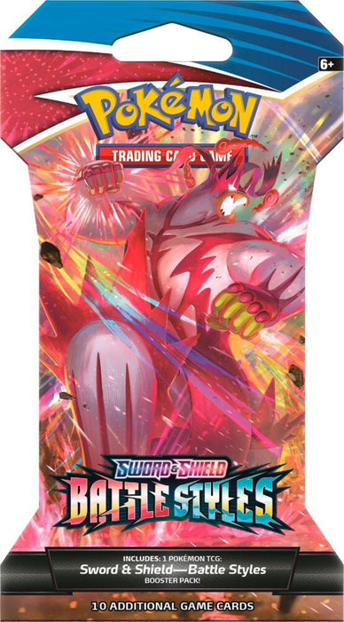 Pokemon - Sword & Shield: Battle Styles - Sleeved Booster Pack