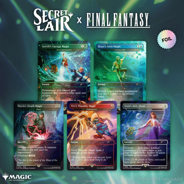 Secret Lair x Final Fantasy: Grimoire English Foil Edition