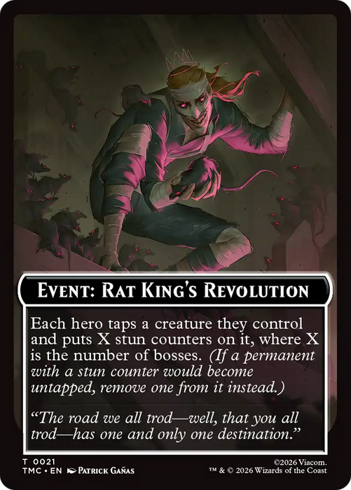 Event: Rat King's Revolution [Teenage Mutant Ninja Turtles Commander Tokens]