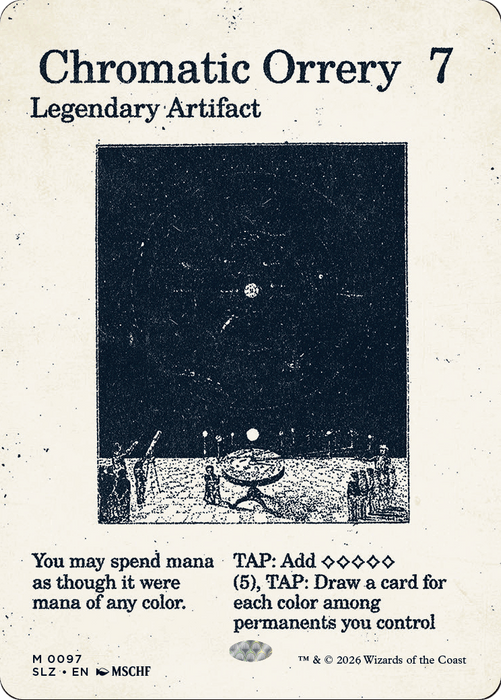 Chromatic Orrery (0097) [Secret Lair x MSCHF: The Zeta Set]