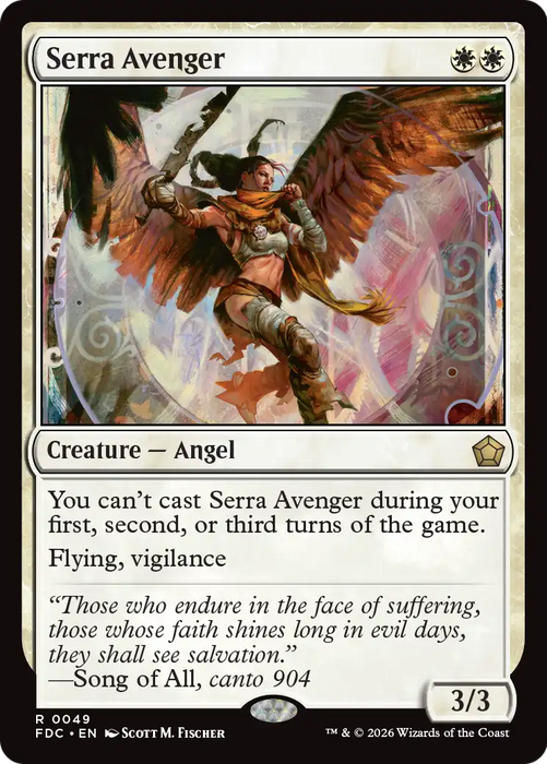 Serra Avenger [Foundations Commander]