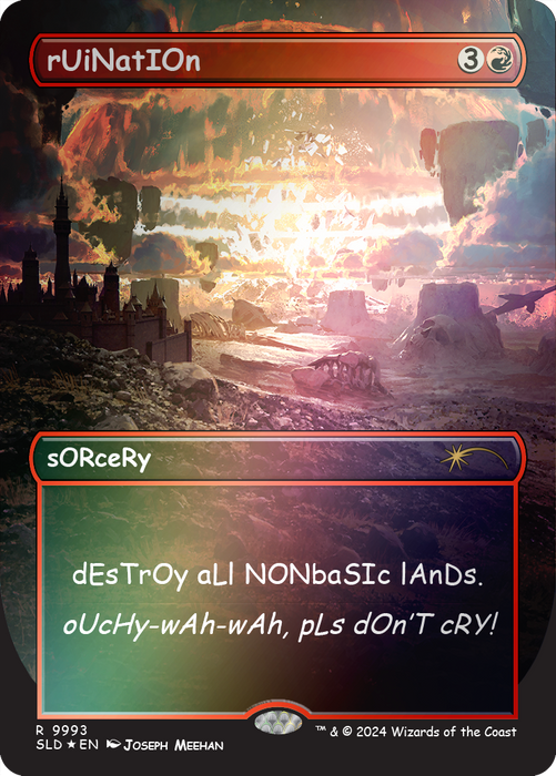 MTG - sAnS mERcY Foil Edition