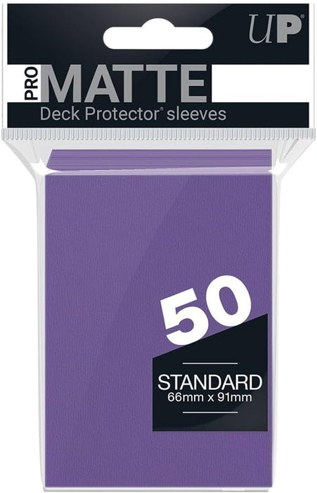 Ultra Pro - Matte Non Glare - Deck Protectors - Standard - 50 Count - Multiple Colors