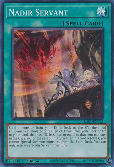 Nadir Servant [RA01-EN062] Super Rare