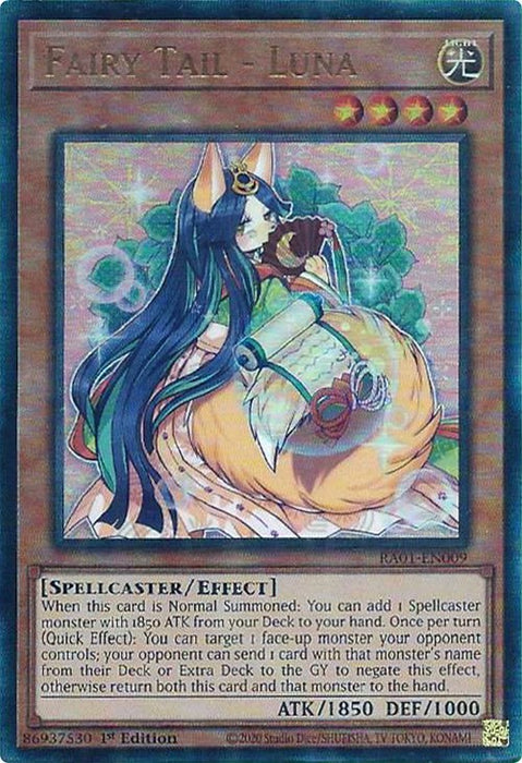 Fairy Tail - Luna [RA01-EN009] Prismatic Ultimate Rare