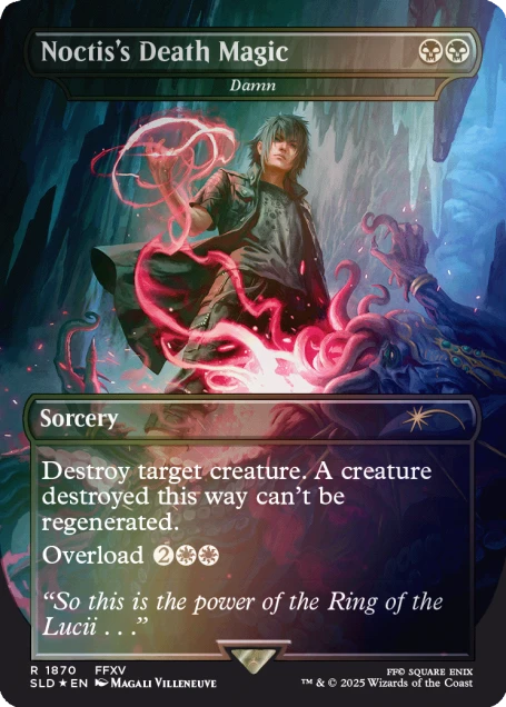 Secret Lair x Final Fantasy: Grimoire English Foil Edition