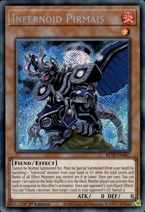 Infernoid Pirmais [BLTR-EN067] Secret Rare