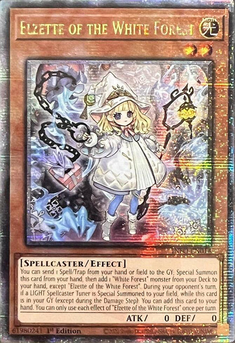 Elzette of the White Forest (Quarter Century Secret Rare) [INFO-EN014] Quarter Century Secret Rare