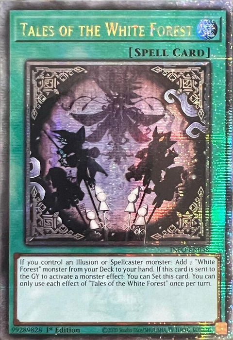 Tales of the White Forest (Quarter Century Secret Rare) [INFO-EN058] Quarter Century Secret Rare