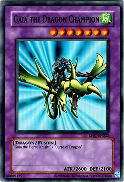 Gaia the Dragon Champion [RP01-EN022] Super Rare
