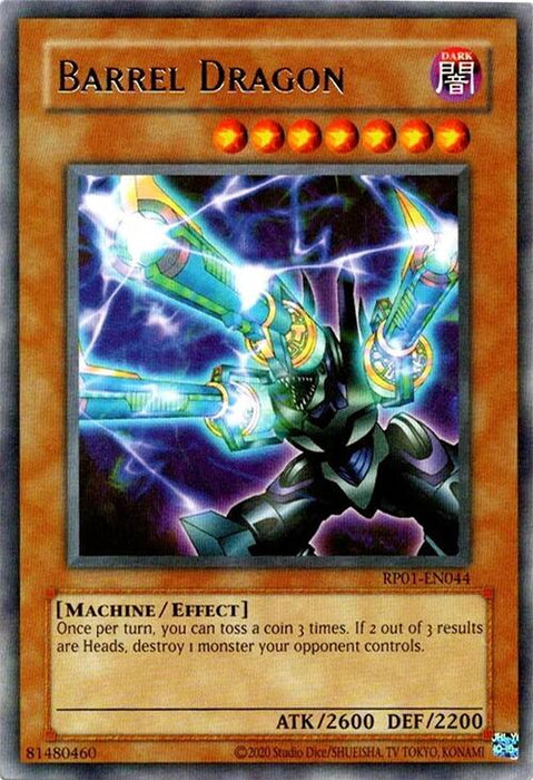Barrel Dragon [RP01-EN044] Rare