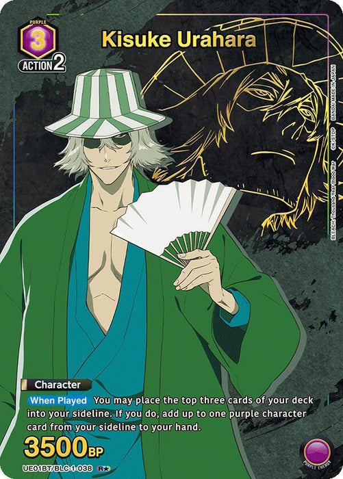 Kisuke Urahara (038) (R*) - UE01BT: BLEACH: Thousand-Year Blood War (UE01BT)