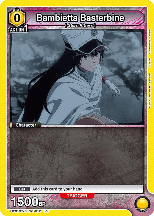 Bambietta Basterbine (012) (Box Topper Foil) - UE01BT: BLEACH: Thousand-Year Blood War (UE01BT)