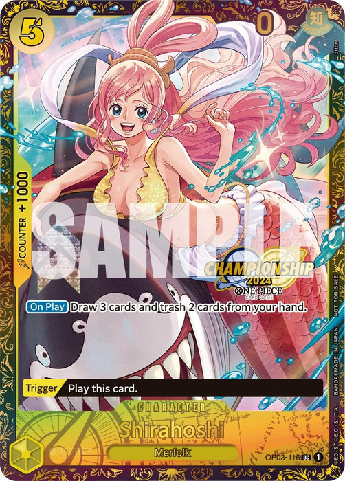 Shirahoshi (October Championship 2024 Online Regional) [One Piece Promotion Cards]