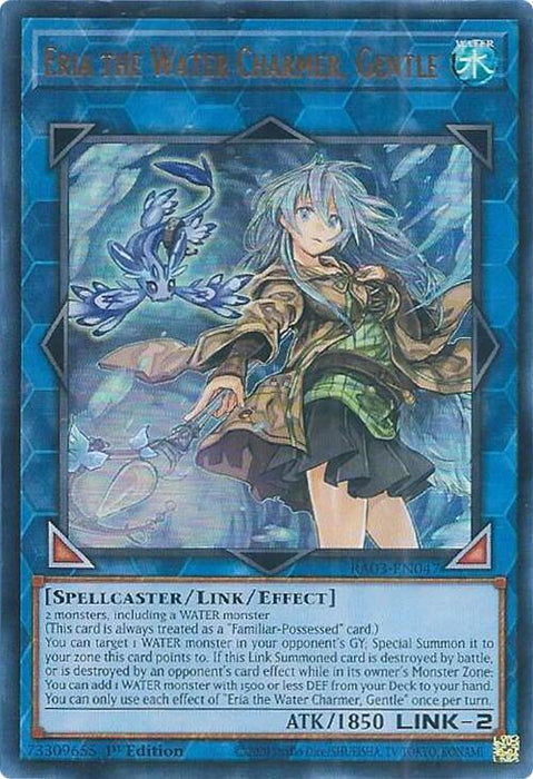 Eria the Water Charmer, Gentle (UR) [RA03-EN047] Ultra Rare