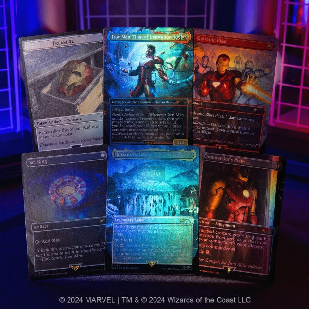 MTG - Secret Lair x Marvel's Iron Man - Rainbow Foil
