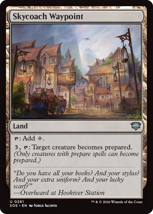 Skycoach Waypoint [Secrets of Strixhaven]