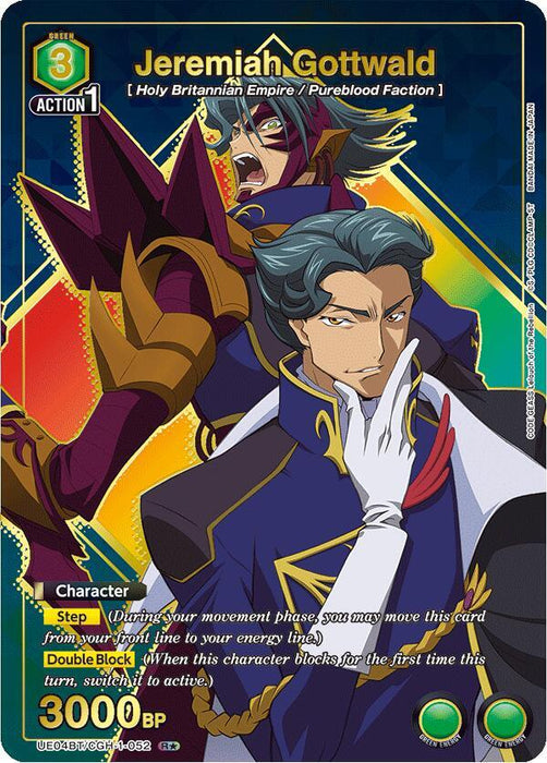 Jeremiah Gottwald (052) (R*) - UE04BT: Code Geass: Lelouch of the Rebellion (UE04BT)