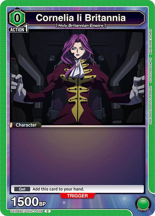 Cornelia li Britannia (038) (Box Topper Foil) - UE04BT: CODE GEASS: Lelouch of the Rebellion (UE04BT)