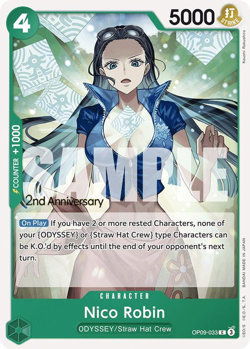 Nico Robin [Emperors in the New World: 2nd Anniversary Tournament Cards]