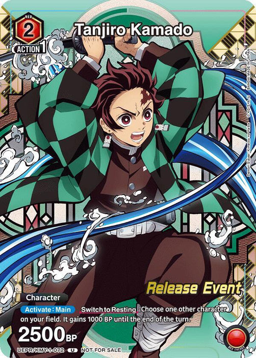 Tanjiro Kamado (Release Event Participation) - UE05BT: Demon Slayer: Kimetsu no Yaiba Release Event Cards (UE05BT_RE)