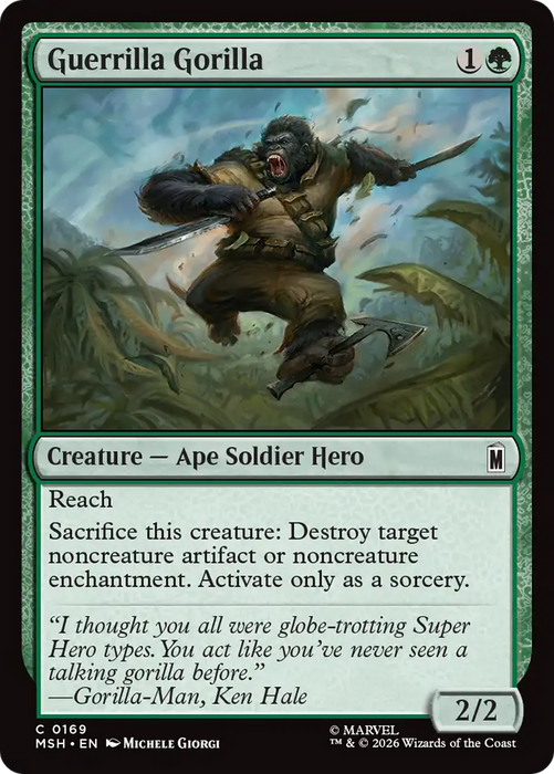 Guerrilla Gorilla [Marvel Super Heroes]