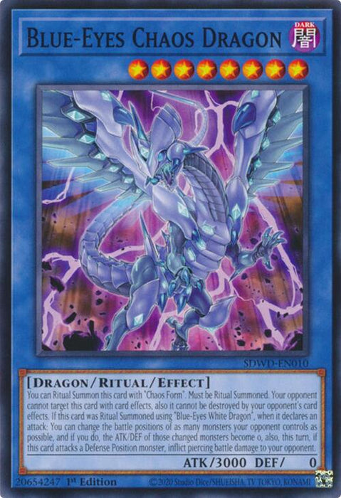 Blue-Eyes Chaos Dragon [SDWD-EN010] Common