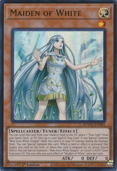 Maiden of White [SDWD-EN041] Ultra Rare