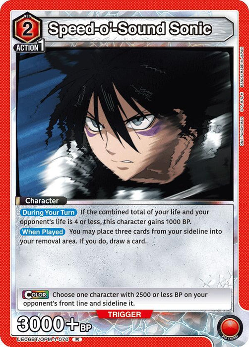 Speed-o'-Sound Sonic (070) - UE06BT: One Punch Man (UE06BT)
