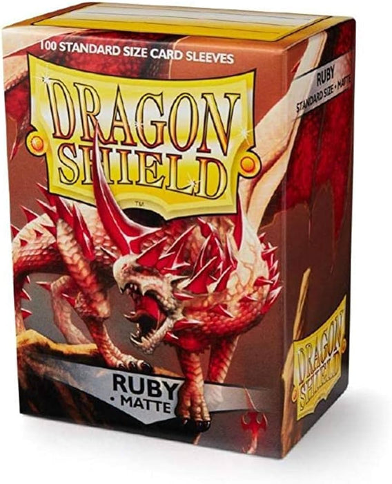 Dragon Shield Matte Standard Ruby (100)