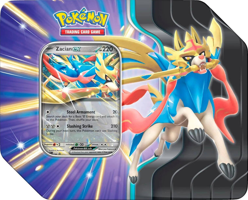 Pokemon - Slashing Legends Tin (Zacian ex)