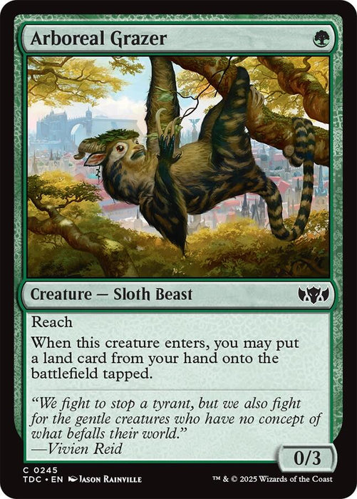 Arboreal Grazer [Tarkir: Dragonstorm Commander]