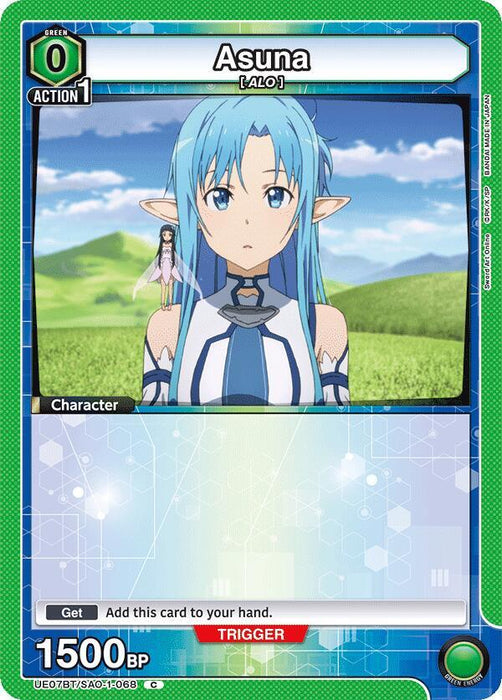 Asuna (068) (Box Topper Foil) - UE07BT: Sword Art Online (UE07BT)