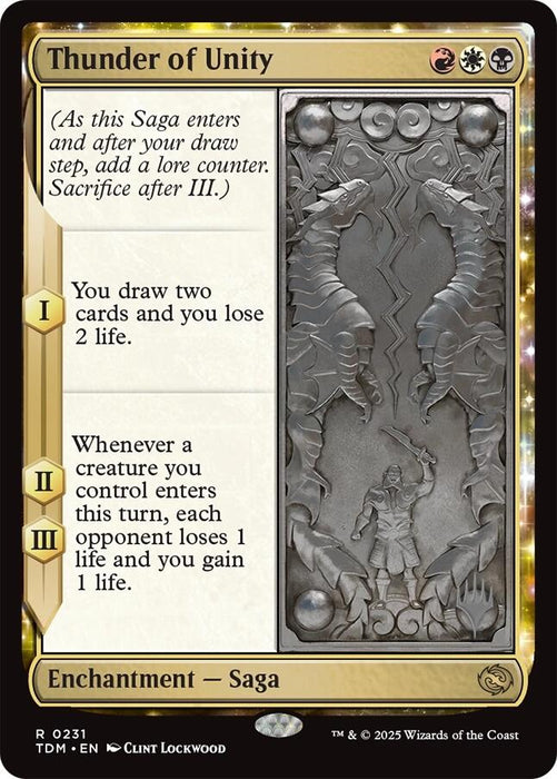 Thunder of Unity [Tarkir: Dragonstorm Promos]