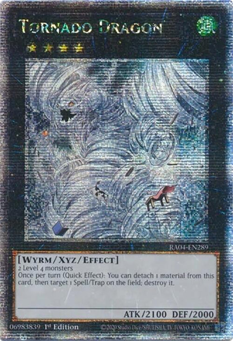 Tornado Dragon [RA04-EN289] Quarter Century Secret Rare