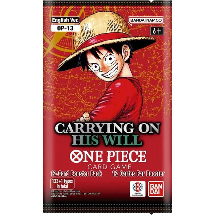 One Piece - OP-13 - Carrying on His Will Booster Pack