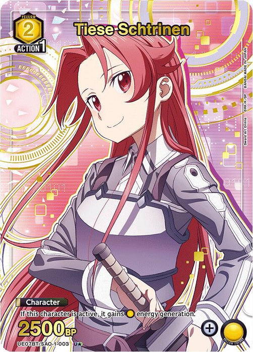 Tiese Schtrinen (003) (U*) - UE07BT: Sword Art Online (UE07BT)