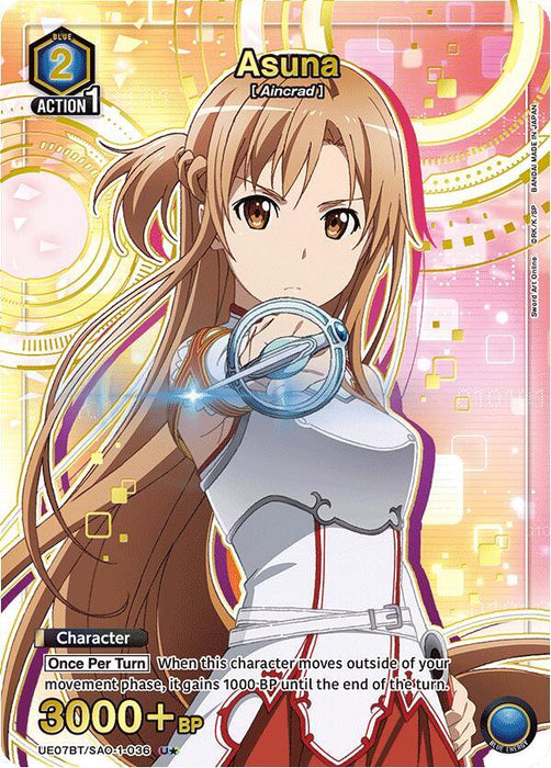 Asuna (036) (U*) - UE07BT: Sword Art Online (UE07BT)
