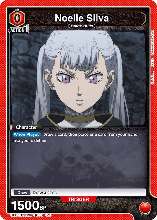 Noelle Silva (080) (Box Topper Foil) - UE08BT: Black Clover (UE08BT)