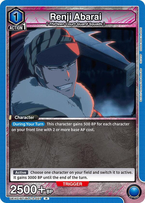 Renji Abarai (027) - UEX01BT: BLEACH: Thousand-Year Blood War Vol.2 (UEX01BT)