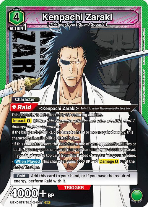 Kenpachi Zaraki (067) - UEX01BT: BLEACH: Thousand-Year Blood War Vol.2 (UEX01BT)